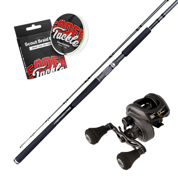 Eastfield Instrument Pike Trophy Casting Combo 8\'6\'\' -350g in the group Combos / Casting Combos / Baitcaster Combo Pike at Sportfiskeprylar.se (PIKETROPHYCOMBO)