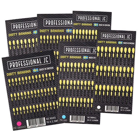 Professional JC Ark Banana in the group Hooks & Terminal Tackle / Fly Tying / Fly Tying Material / Other Synthetic Materials at Sportfiskeprylar.se (PJC-SBXXXSr)