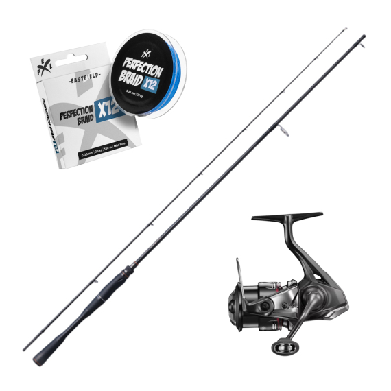 Shimano Poison Adrena Spinning 276M2 Spinning Combo 7\'6\'\' 5-15g 2pc in the group Combos / Spinning Combos / Perch Spinning Set at Sportfiskeprylar.se (POISONADRENAVANFORD)