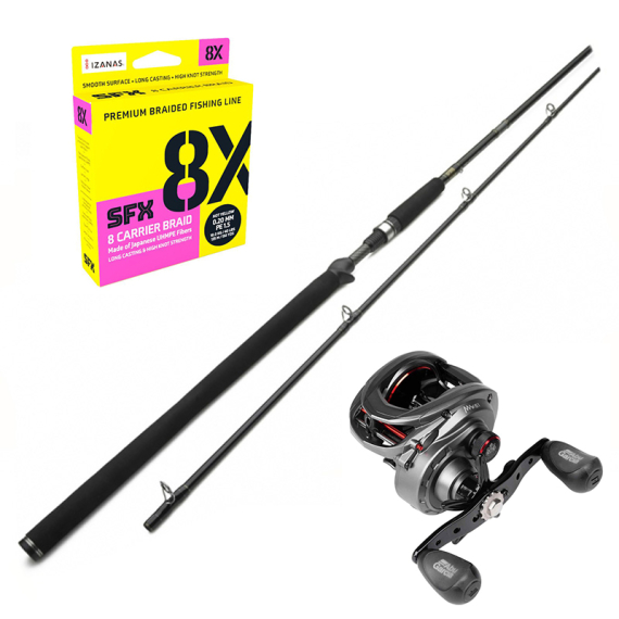 Westin W3 Powercast-T 8\'3\'\'40-130g Abu Garci Max Combo in the group Combos / Casting Combos / Baitcaster Combo Pike at Sportfiskeprylar.se (POWERCASTMAXCOMBO)