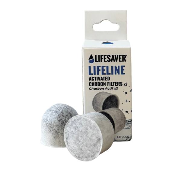 LifeSaver Lifeline Replacement Carbon 2 pack in the group Outdoor / Other Outdoor Equipment / Water Filters & Purifiers at Sportfiskeprylar.se (PRD0174)