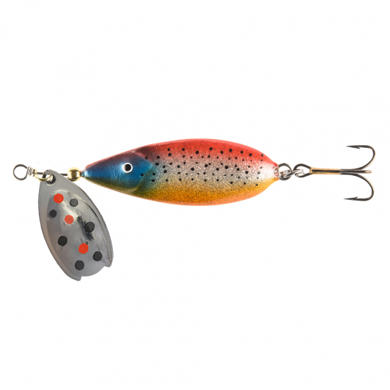 Lotto Pro Spinnare 35mm 9g, Wild Rainbow in the group Lures / Inline Spinners at Sportfiskeprylar.se (PRO3517-433)