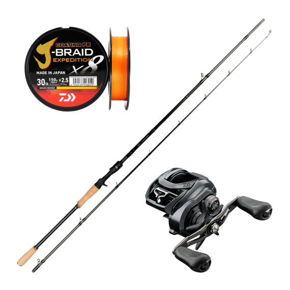 Daiwa Prorex XR Bait & Tatula Monster Combo 8\'6\'\' 220g in the group Combos / Casting Combos / Baitcaster Combo Pike at Sportfiskeprylar.se (PROREXXRMONSTERCOMBO)
