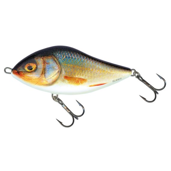 Salmo Slider 7cm, 17g Floating - Real Roach in the group Lures / Swimbaits / Hard Swimbaits at Sportfiskeprylar.se (QSD269)