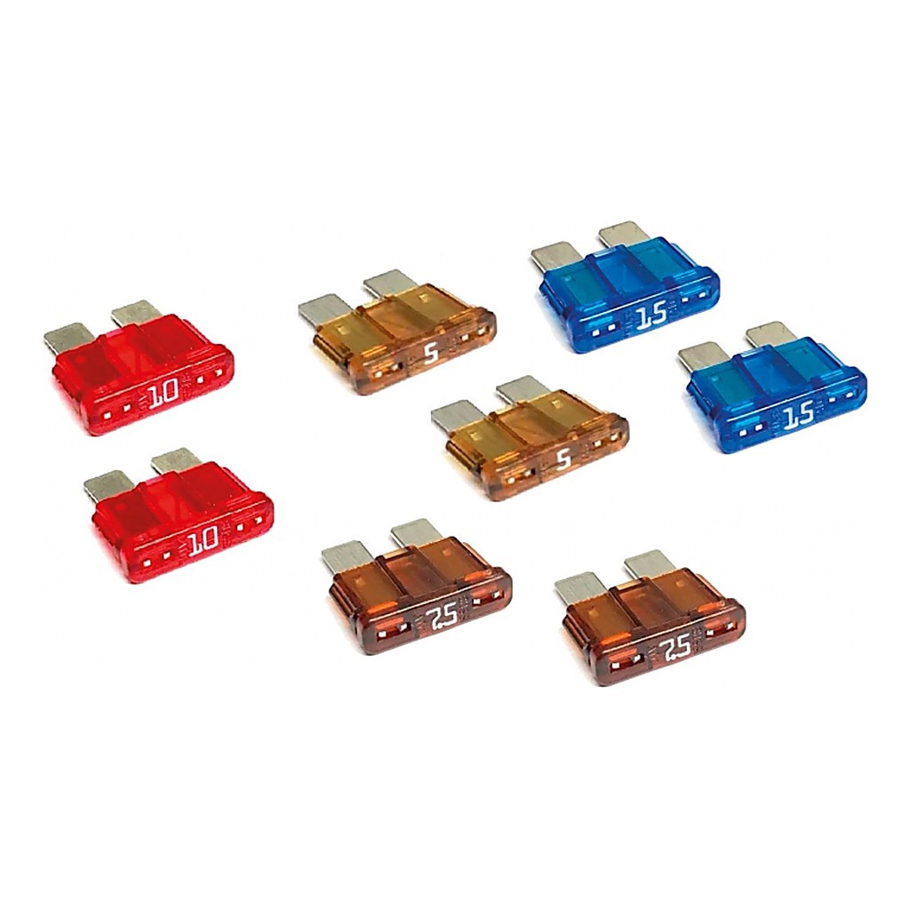 ATC Fuses 5A/7,5A/10A/15A in the group Marine Electronics & Boat / Electrical Installation at Sportfiskeprylar.se (R-FUSEPACK)