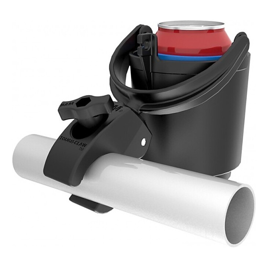 RAM Mounts Drink Cup Holder W/Toughclaw in the group Marine Electronics & Boat / Boat Accessories / Marine Mounts / Other Mounts & Brackets at Sportfiskeprylar.se (RAM-B-132-400)