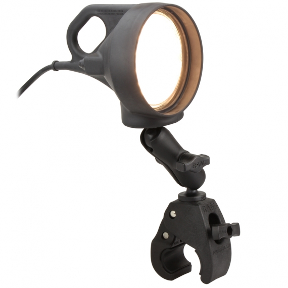 RAM Mounts Spotlight With Tough Claw in the group Marine Electronics & Boat / Boat Accessories / Marine Mounts / Other Mounts & Brackets at Sportfiskeprylar.se (RAM-B-152-404)