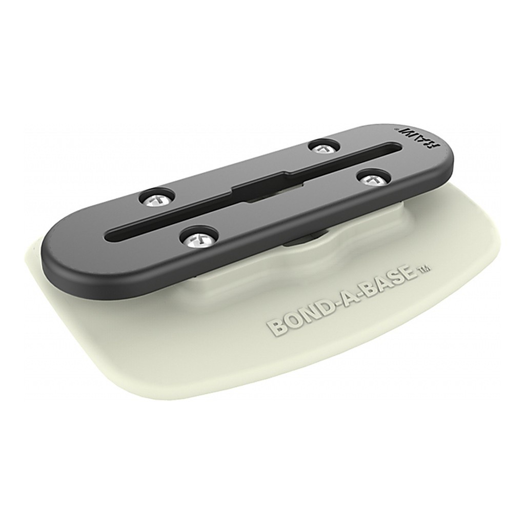 RAM Mounts Grey Bond-A-Base W Tough-Track in the group Marine Electronics & Boat / Boat Accessories / Marine Mounts / Other Mounts & Brackets at Sportfiskeprylar.se (RAP-398-GRY-TRACK-A)