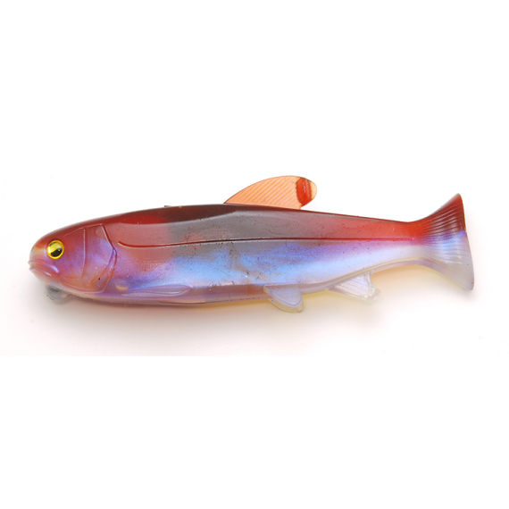 Raid Osakana Swimmer 125 - 01 Pearl Wakasagi in the group Lures / Swimbaits / Soft Swimbaits at Sportfiskeprylar.se (RD-R11723)