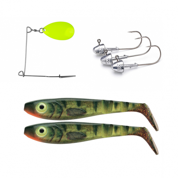Instant Spinnerbait McPike Realistic Colors 18cm in the group Lures / Lure Kits / Lure Kits Pike at Sportfiskeprylar.se (REALINSTANT18)