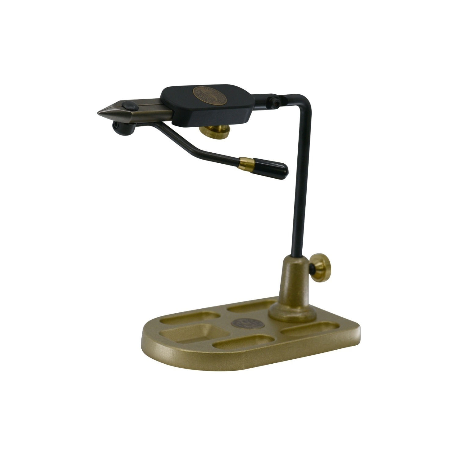 Regal Medallion Series Vise - Stainless Steel Jaws/Bronze Pocket Base in the group Hooks & Terminal Tackle / Fly Tying / Fly Tying Vices at Sportfiskeprylar.se (REG-STNSBMM-40P)