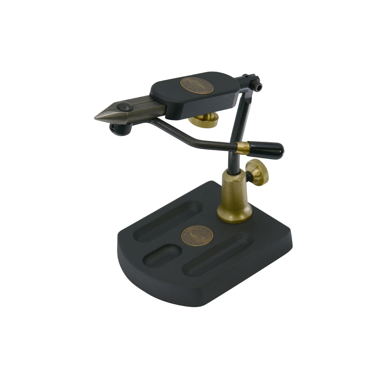 Regal Travel Vise - Stainless Steel Jaws/Aluminum Pocket Base in the group Hooks & Terminal Tackle / Fly Tying / Fly Tying Vices at Sportfiskeprylar.se (REG-TRA-5S)