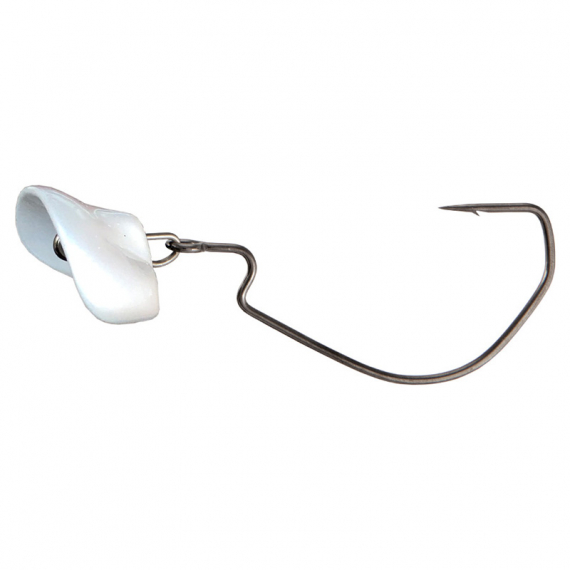 Headbanger RockerHead 6g, 3/0 (3pcs) - White in the group Hooks & Terminal Tackle / Jig Heads / Offset Jig Heads at Sportfiskeprylar.se (RH-30-14-WH)