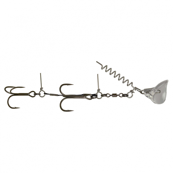 Headbanger RockerHead Stinger Shallow Transparent in the group Hooks & Terminal Tackle / Stingers & Stinger Accessories / Stingers at Sportfiskeprylar.se (RH-SS-01-08r)