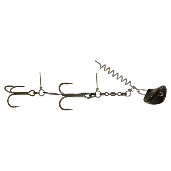 Headbanger RockerHead Stinger Black in the group Hooks & Terminal Tackle / Stingers & Stinger Accessories / Stingers at Sportfiskeprylar.se (RH-ST-01-13r)