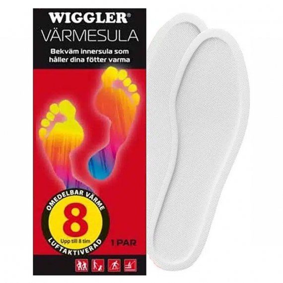 Wiggler Innersole Heater Stl 41-44 in the group Outdoor / Other Outdoor Equipment / Hand Warmers & Foot Warmers at Sportfiskeprylar.se (ROK41)