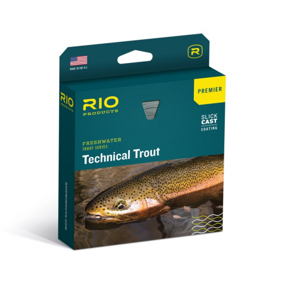 RIO Premier Technical Trout Sky Blue/Peach in the group Lines / Fly Lines / Single Hand Lines at Sportfiskeprylar.se (RP19261r)