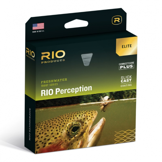 RIO Elite Perception Green/Camo/Grey in the group Lines / Fly Lines / Single Hand Lines at Sportfiskeprylar.se (RP19282r)