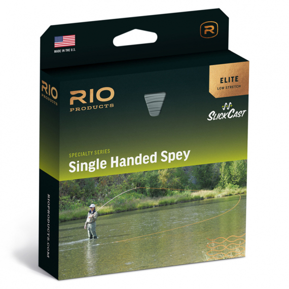 Rio Elite Single Handed Spey, Float Peach/Camo in the group Lines / Fly Lines / Single Hand Lines at Sportfiskeprylar.se (RP19536r)