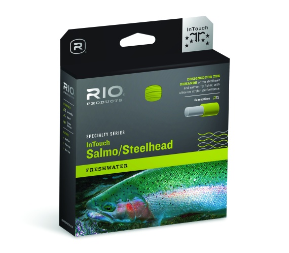 Rio InTouch Salmo/Steelhead WF Float Fly Line Moss/Yellow in the group Fishing methods / Fly Fishing / Fly Lines / Single Hand Lines at Sportfiskeprylar.se (RP20215r)