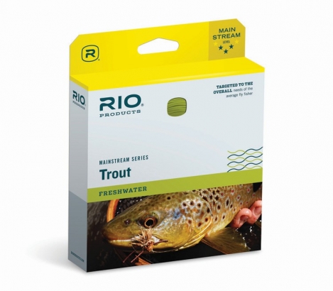 RIO Mainstream Type 3 Full Sink Brown in the group Lines / Fly Lines / Single Hand Lines at Sportfiskeprylar.se (RP20373r)