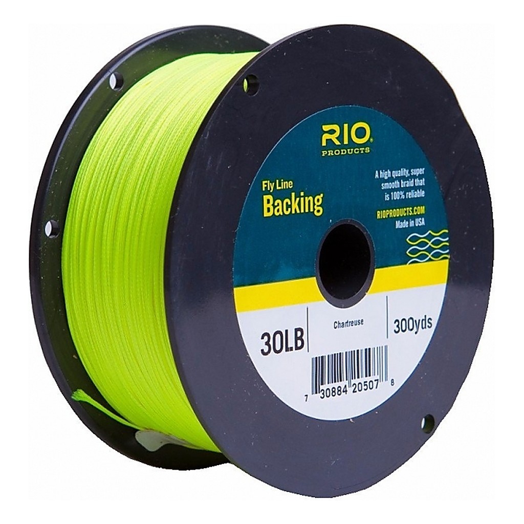 RIO Flyline Backing 30lb 300yds Chartreuse in the group Lines / Fly Lines / Backing at Sportfiskeprylar.se (RP20507)