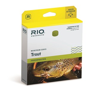 RIO Mainstream Trout Lemon Green in the group Lines / Fly Lines / Single Hand Lines at Sportfiskeprylar.se (RP20741r)