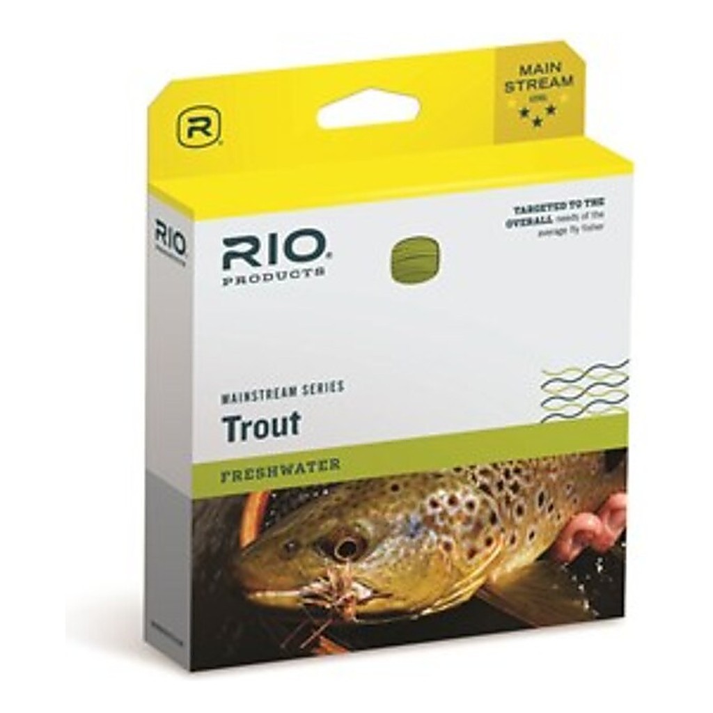 RIO Mainstream Trout Lemon Green, WF7F in the group Lines / Fly Lines at Sportfiskeprylar.se (RP20744)