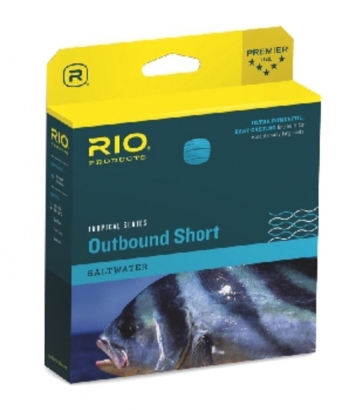 RIO Tropical Outbound Short DarkOlive/Ivory in the group Lines / Fly Lines / Single Hand Lines at Sportfiskeprylar.se (RP21834r)