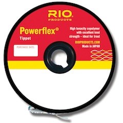 RIO Powerflex Tippet 27,4m, 7X 0,10/1,1kg in the group Hooks & Terminal Tackle / Leaders & Leader Materials / Leader Materials / Leader Material Fly fishing at Sportfiskeprylar.se (RP22001)