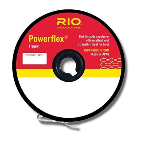 RIO Powerflex Tippet 27,4m, 7X 0,10/1,1kg in the group Hooks & Terminal Tackle / Leaders & Leader Materials / Leader Materials / Leader Material Fly fishing at Sportfiskeprylar.se (RP22001)