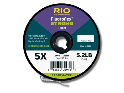 Rio Fluoroflex Strong Tippet 27,4m in the group Fishing methods / Fly Fishing / Fly Leaders & Leader Material / Leader Material Fly fishing at Sportfiskeprylar.se (RP22442r)
