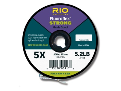 Rio Fluoroflex Strong Tippet 91m in the group Fishing methods / Fly Fishing / Fly Leaders & Leader Material / Leader Material Fly fishing at Sportfiskeprylar.se (RP22454r)