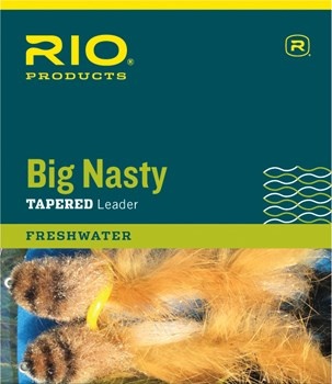 RIO Big Nasty Leader 6ft in the group Fishing methods / Fly Fishing / Fly Leaders & Leader Material / Ready Made Fly Leaders / Tapered Leaders at Sportfiskeprylar.se (RP24076r)
