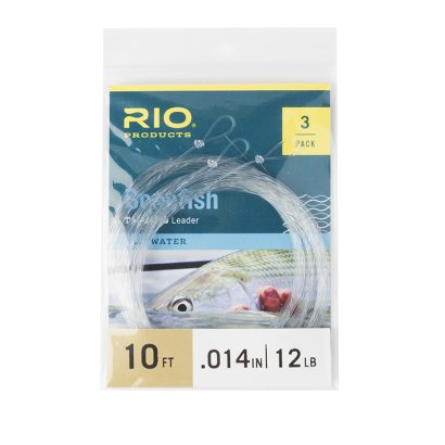 RIO Bonefish Leader 10ft 0,30mm/5 kg 3-pack in the group Hooks & Terminal Tackle / Leaders & Leader Materials at Sportfiskeprylar.se (RP24258)