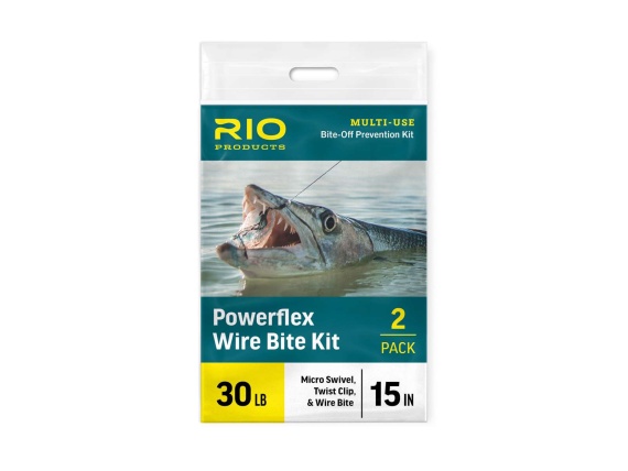 Rio Powerflex Wire Bites Leader Swivel And Twist Clip in the group Fishing methods / Fly Fishing / Fly Leaders & Leader Material / Leader Material Fly fishing at Sportfiskeprylar.se (RP26012r)