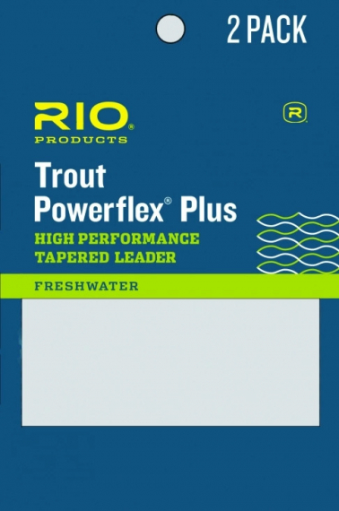 RIO PowerflexPlus Leader 9ft 7X 0,10mm/1,3kg 2-pack in the group Hooks & Terminal Tackle / Leaders & Leader Materials at Sportfiskeprylar.se (RP54408)