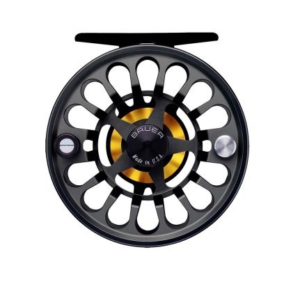 Bauer RX Black Fly Reel in the group Reels / Fly Reels & Extra Spools / Fly Reels at Sportfiskeprylar.se (RX1-G-BKr)