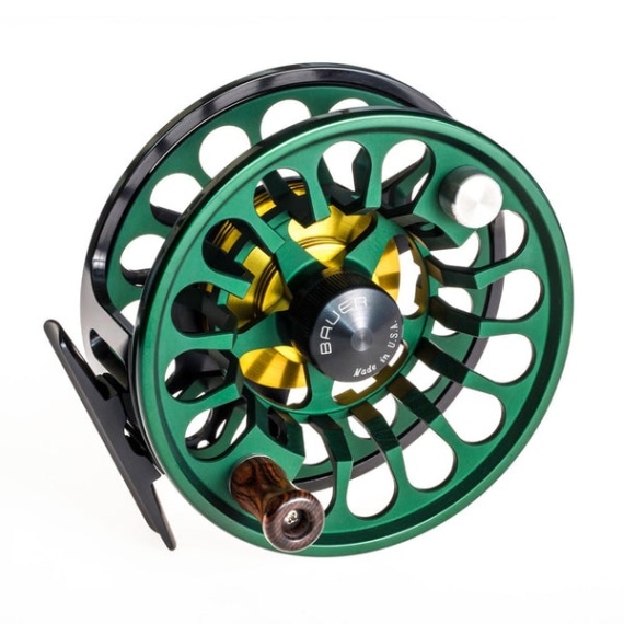 Bauer RX Dark Green Fly Reel in the group Reels / Fly Reels & Extra Spools / Fly Reels at Sportfiskeprylar.se (RX1-G-GRNr)