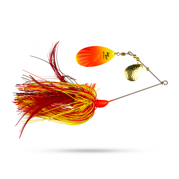 Rad Dog Spinnerbait - Red yellow Flame in the group Lures / Spinnerbaits at Sportfiskeprylar.se (Raddog7)