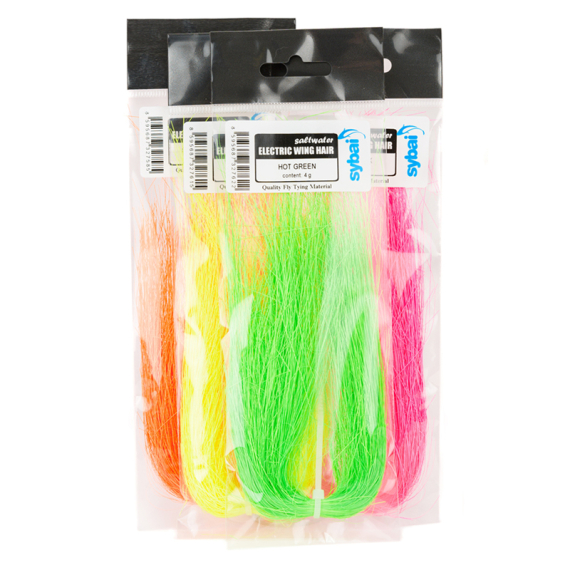 Saltwater Electric Wing Hair in the group Hooks & Terminal Tackle / Fly Tying / Fly Tying Material / Flash & Syntetics at Sportfiskeprylar.se (S-264512r)