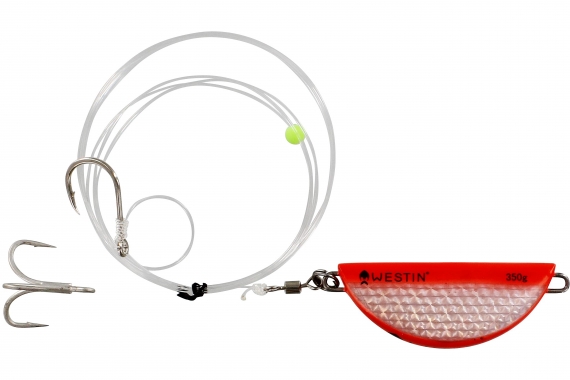 Westin Halibut Anti Twist Rig 450 g Orange Flash in the group Lures / Sea Fishing Lures / Flasher Rigs & Sea Fishing Rigs at Sportfiskeprylar.se (S082-306-088)