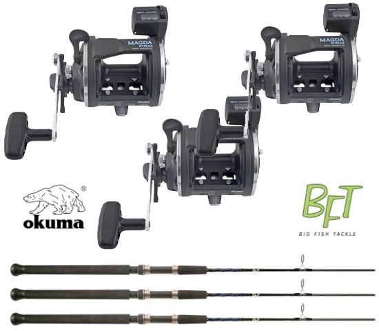 Okuma Magda & BFT ismetecombo 3-pack in the group Combos / Ice Fishing Kits at Sportfiskeprylar.se (SA000079)