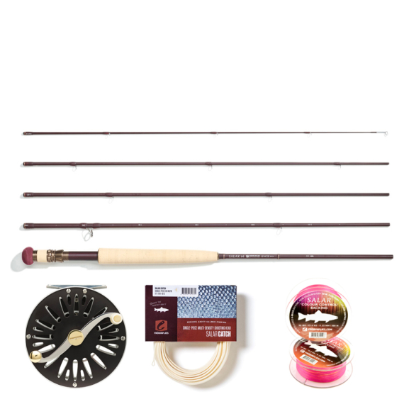 Salar S4 #7/8 10\' SH Fly Set in the group Combos / Fly Fishing Combos / One-handed fly fishing combos at Sportfiskeprylar.se (SALARS478SET)