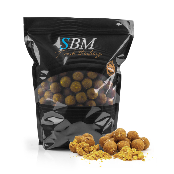 SBM Shelflife Boilies 1kg in the group Lures / Boilies, Hook Baits & Groundbait at Sportfiskeprylar.se (SBM-FP-MP1-14mmr)