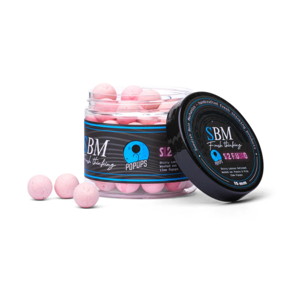 SBM Popups - SL2 (Washed out), Pink/Purple, 18mm in the group Lures / Boilies, Hook Baits & Groundbait / Popups & Wafters at Sportfiskeprylar.se (SBM-SL2-FL-P-18MM)