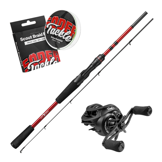Lake X Perch Casting Combo 7\'2\'\' 5-25g in the group Combos / Casting Combos / Casting Combo Perch at Sportfiskeprylar.se (SCOUTBCLAKEXSET)