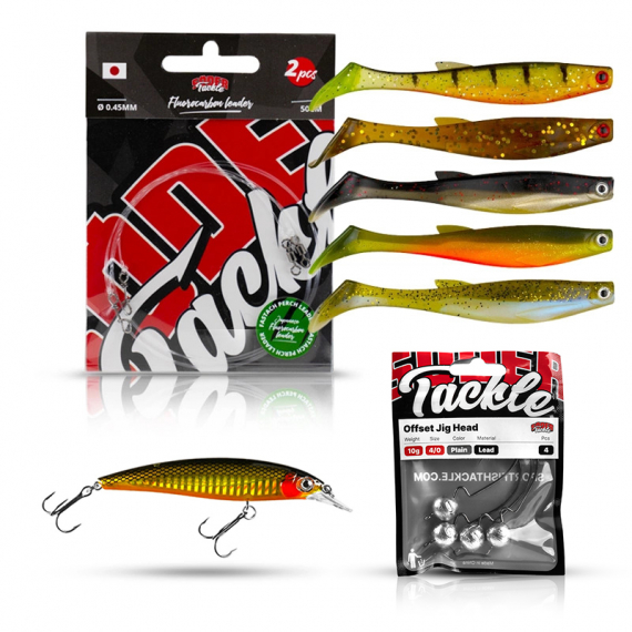 Scout Weedbed Bundle - Perch in the group Lures / Lure Kits at Sportfiskeprylar.se (SCOUTGP)