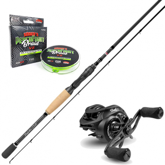 perch rod and reel combo