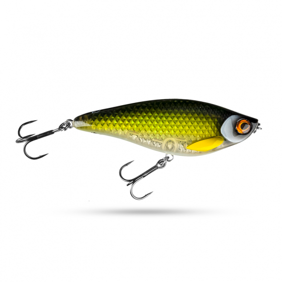 Scout Swimmer 12,5cm 67g Slow Sink - Grime Flash in the group Lures / Swimbaits / Hard Swimbaits at Sportfiskeprylar.se (SCSWSS125-13)